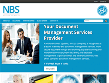 Tablet Screenshot of nbsusa.com